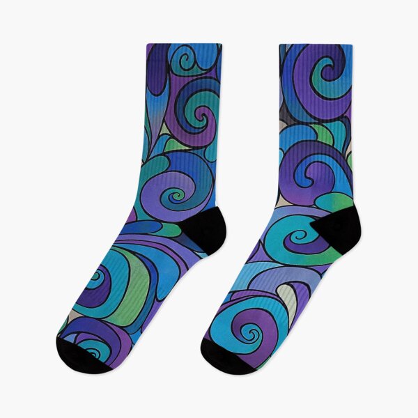 Item preview, New Zealand Māori Paua Pattern Koru Design 793 designed and sold by GrinGalore.