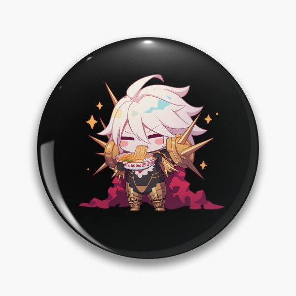 Item preview, Karna Fate Grand Order Chibi Ramen Armor White Hair designed and sold by mildaclairmo.