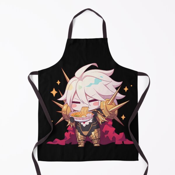 Item preview, Karna Fate Grand Order Chibi Ramen Armor White Hair designed and sold by mildaclairmo.
