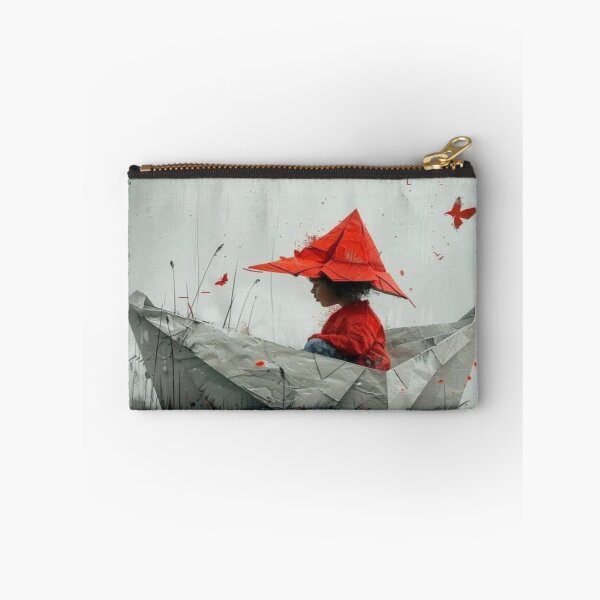 Item preview,   Drawing of Child in Crimson Paper Voyage  designed and sold by NivyasArtistry.