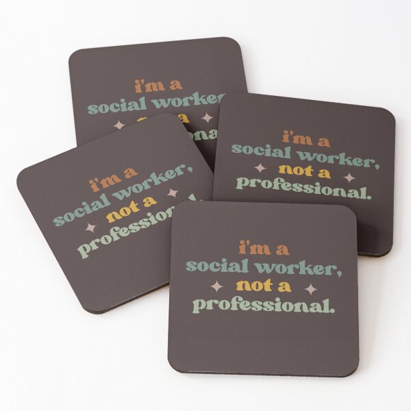 Item preview, I'm A Social Worker, Not A Professional Funny Social Worker designed and sold by faridman.