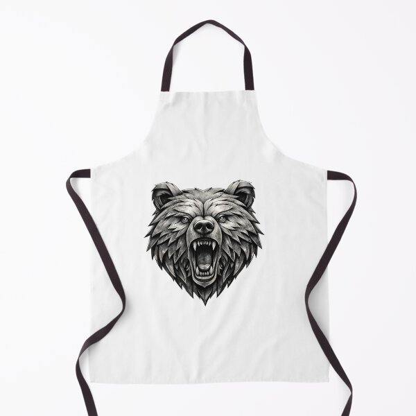 Item preview, Metal Bear Outline – Industrial Forest Animal designed and sold by GeaSupplyStudio.