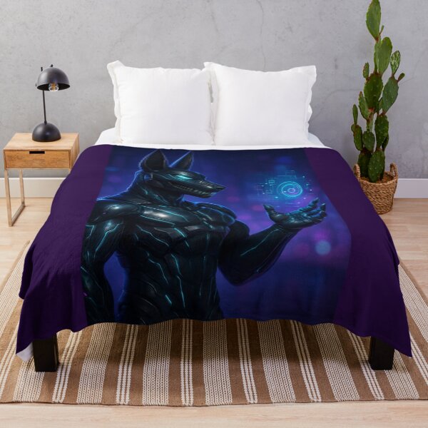 Item preview, Futuristic Anubis (black) designed and sold by NubesDesignCH.