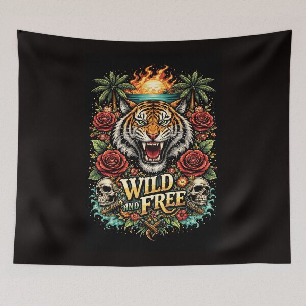Item preview, Wild & Free designed and sold by Pirate-Coast.