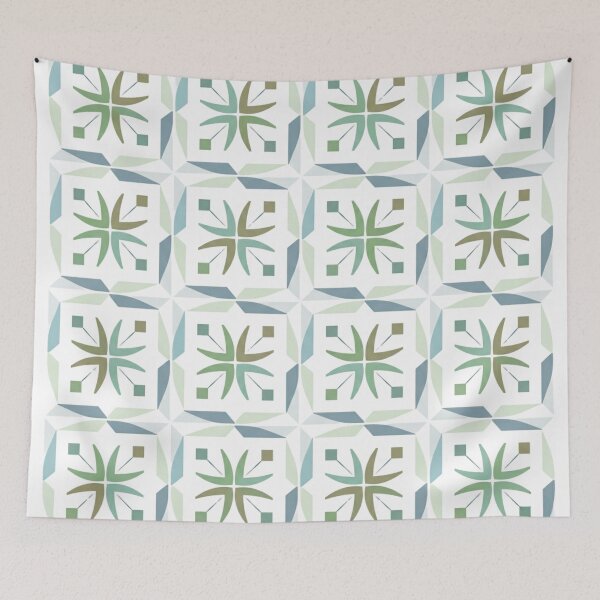 Item preview, Abstract Geometric Tile Pattern Design designed and sold by PriyankaSonara.