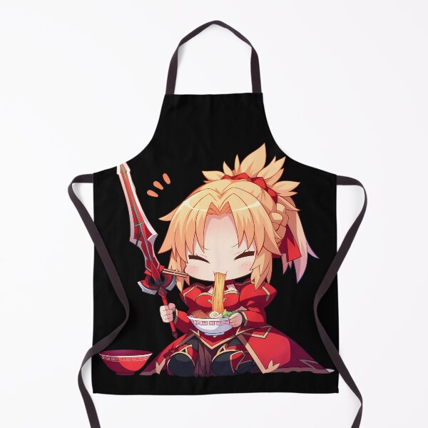 Item preview, Mordred Fate Grand Order Kawaii Chibi Ramen Break designed and sold by mildaclairmo.