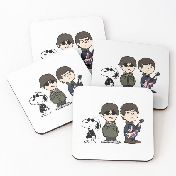 Item preview, Oasis snoopy - Snoopy Joe Cool Punk – British Union Jack Guitar Peanuts Parody Cartoon Design designed and sold by DingDongV.