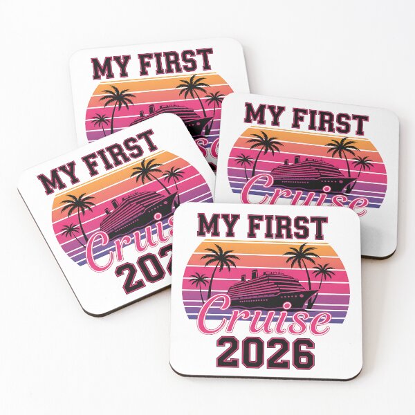 Item preview, My First Cruise 2026 Family Vacation designed and sold by CrispyMeowsart.