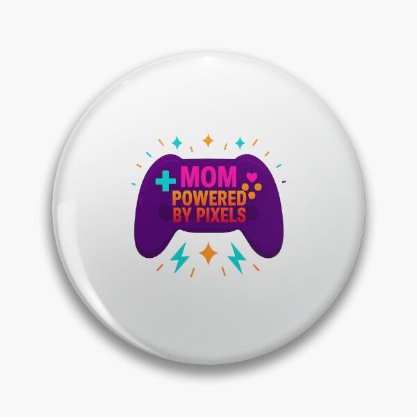 Item preview, Mom Powered by Pixels designed and sold by Josie37.
