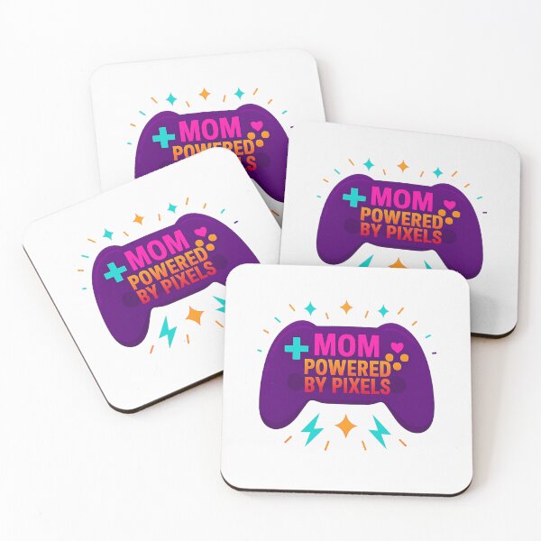 Item preview, Mom Powered by Pixels designed and sold by Josie37.
