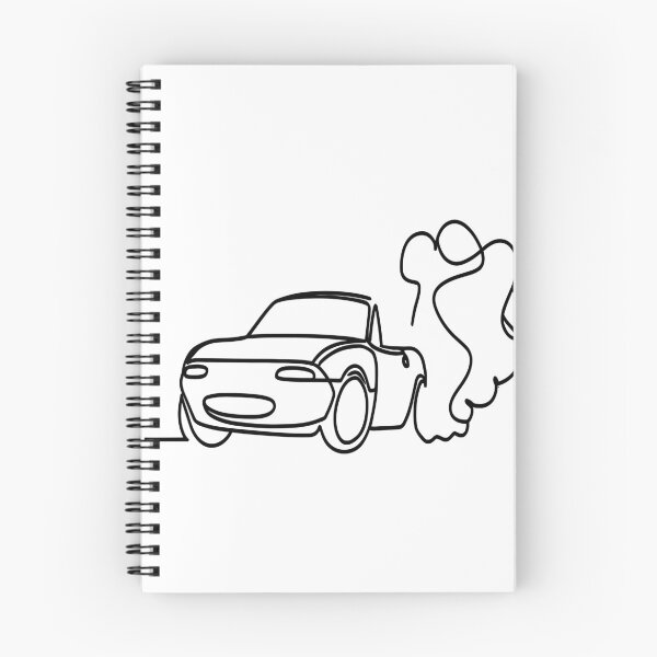 Item preview, Mazda Miata Line Drawing designed and sold by sulton7.