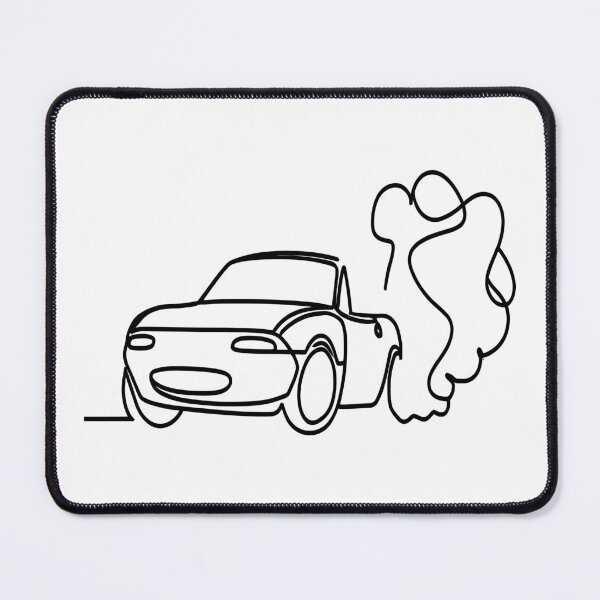 Item preview, Mazda Miata Line Drawing designed and sold by sulton7.