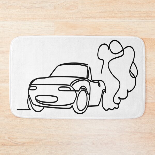 Item preview, Mazda Miata Line Drawing designed and sold by sulton7.