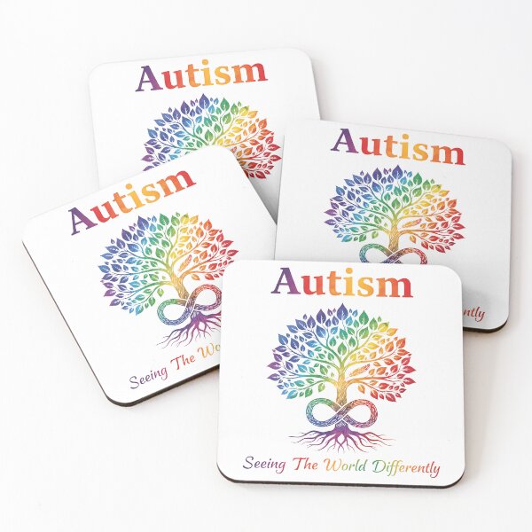 Item preview, Seeing The World Differently Autism Awareness designed and sold by CrispyMeowsart.