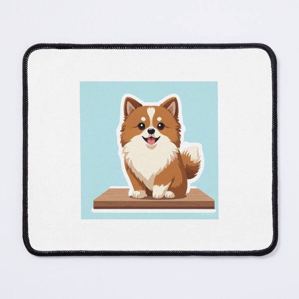 Item preview, A cute and playful dog designed and sold by Stickersshop04.