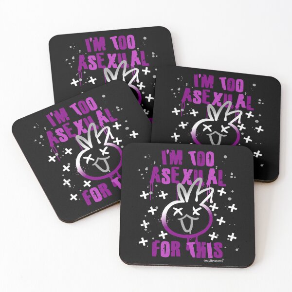 Item preview, I'm Too Asexual For This - Asexual Design designed and sold by outandworn.