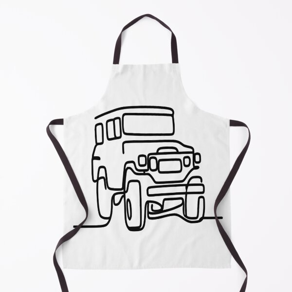 Item preview, Land Cruiser FJ40 Line Art designed and sold by sulton7.