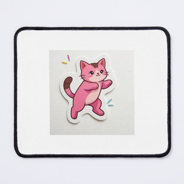 Item preview, A cat with cute face designed and sold by Stickersshop04.