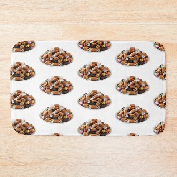 Item preview, Assorted Caramel Toffees On Plate designed and sold by PriyankaSonara.