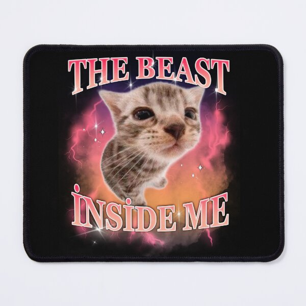 Item preview, The Beast Inside Me Silly Cat Bootleg Vintage Design designed and sold by cherrywstore.