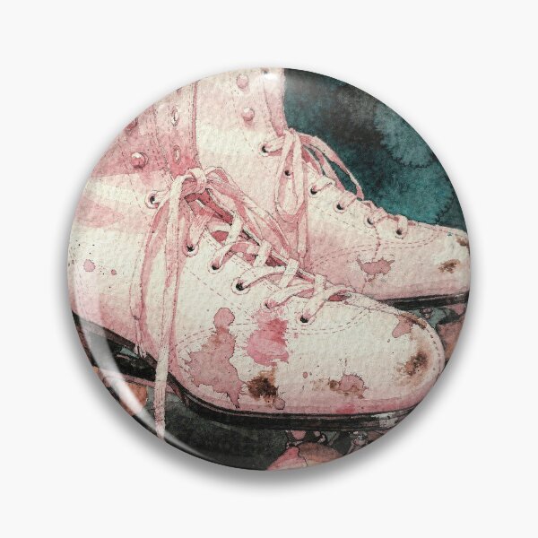 Item preview, Vintage roller skates with paint splatters designed and sold by paulrommer.