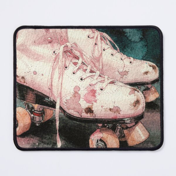 Item preview, Vintage roller skates with paint splatters designed and sold by paulrommer.