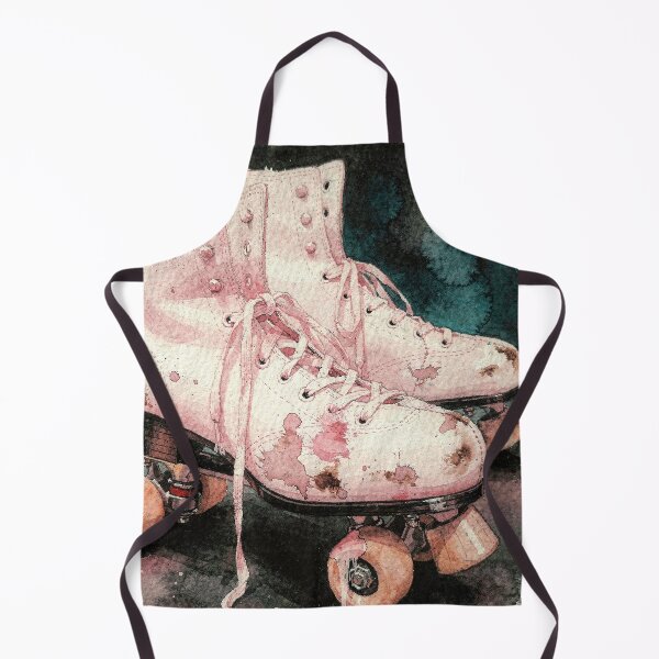 Item preview, Vintage roller skates with paint splatters designed and sold by paulrommer.