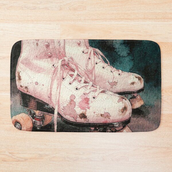 Item preview, Vintage roller skates with paint splatters designed and sold by paulrommer.