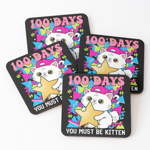 Item preview, 100 Days Of School You Must Be Kitten designed and sold by CrispyMeowsart.
