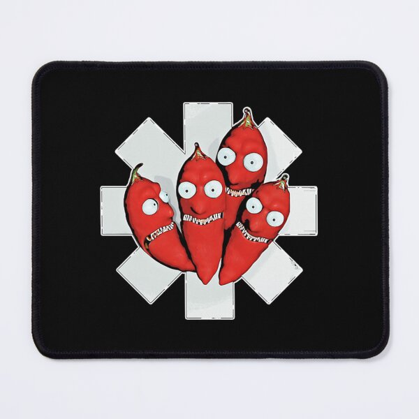 Item preview, Red Hot Chili Peppers Parody – Four Spicy Peppers Cross Band-Aid Design designed and sold by DingDongV.