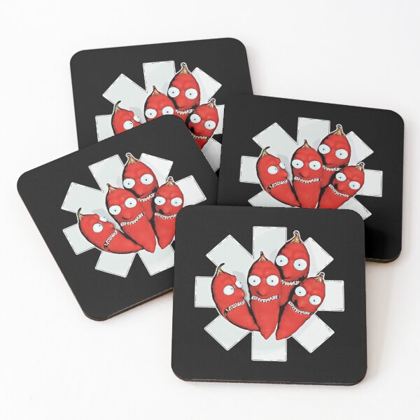 Item preview, Red Hot Chili Peppers Parody – Four Spicy Peppers Cross Band-Aid Design designed and sold by DingDongV.