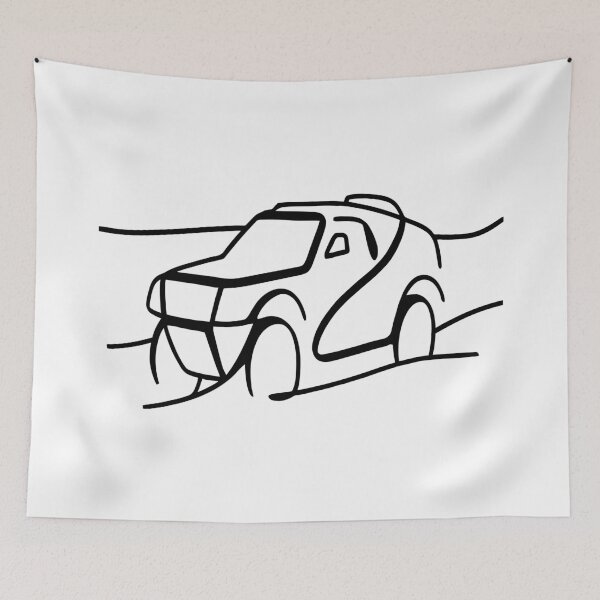 Item preview, Dakar Rally Line Art designed and sold by sulton7.