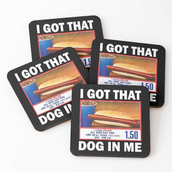 Item preview, I Got That Hot Dog In Me Funny dog T-Shirt designed and sold by SAPAIDART.