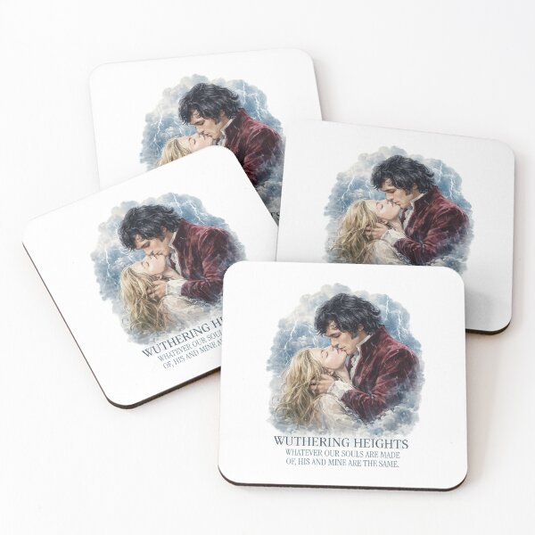 Item preview, Wuthering Heights Kiss – Heathcliff Catherine Gothic Romance Stormy Art designed and sold by DingDongV.