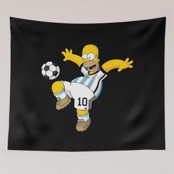 Artikelvorschau, Homer Fußballer entworfen und verkauft von kloster2000.