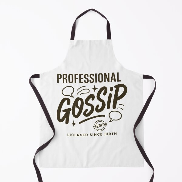 Item preview, Professional Gossip Funny Sarcastic Quote Design designed and sold by mbmstores.