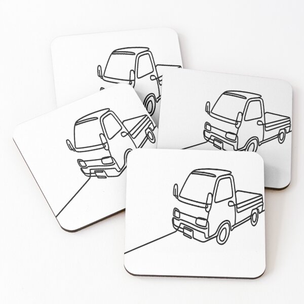 Item preview, Kei Truck Line Art designed and sold by sulton7.