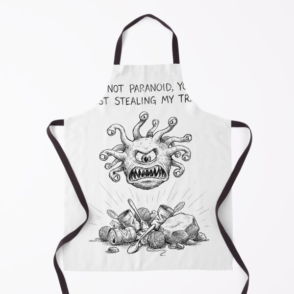 Item preview, The Trash Guardian - Funny DnD Beholder Monster designed and sold by bapupa.