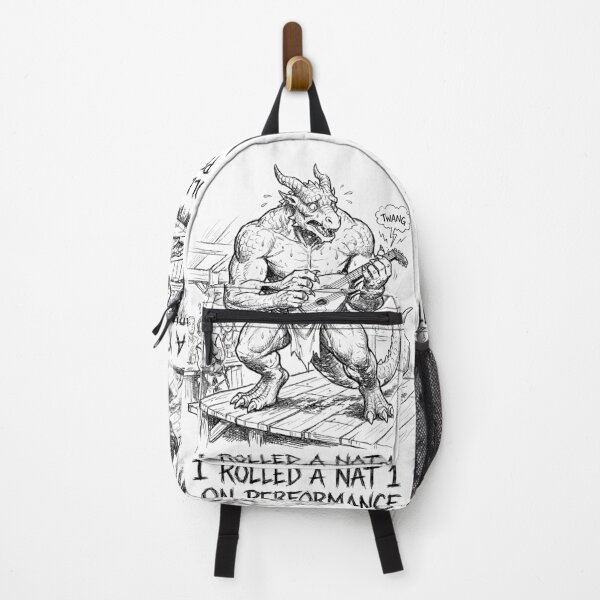 Item preview, The Bard-barian's Ballad - Funny DnD Dragonborn Monster designed and sold by bapupa.