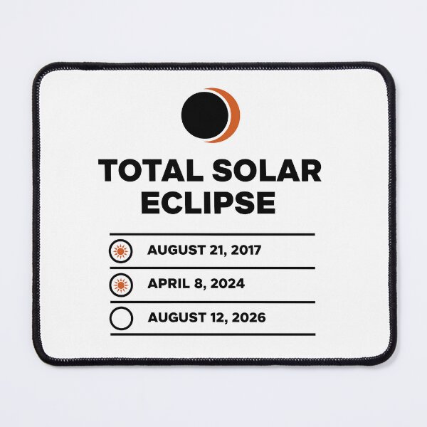 Item preview, Total Solar Eclipse 2026 designed and sold by CrispyMeowsart.