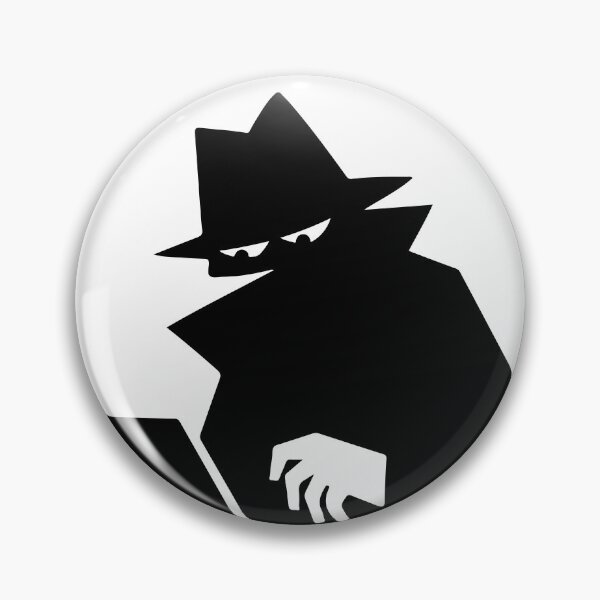 Item preview, Minimal Hacker Silhouette – Black Ink Spy  designed and sold by InkStation24.