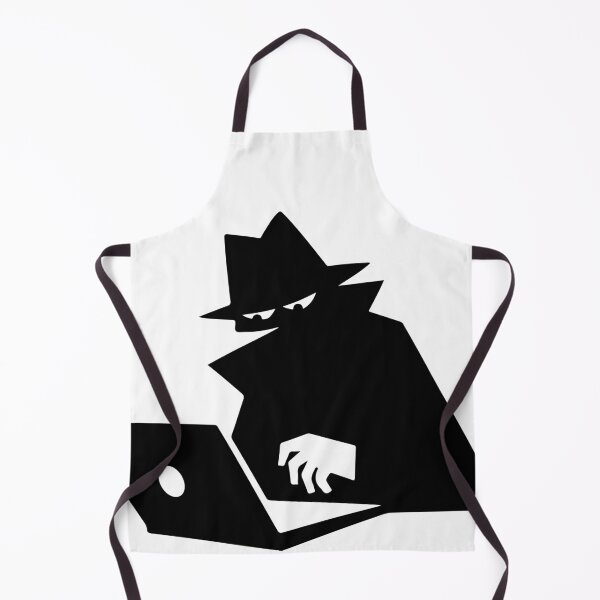 Item preview, Minimal Hacker Silhouette – Black Ink Spy designed and sold by InkStation24.