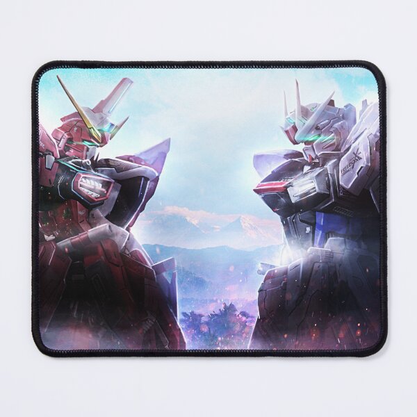 Item preview, justice gundam and Strike Freedom Gundam illustration digital art designed and sold by sabartgunpla.