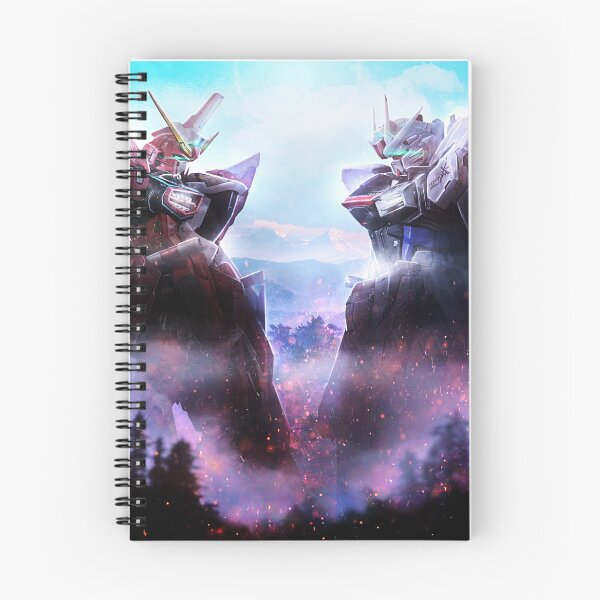Item preview, justice gundam and Strike Freedom Gundam illustration digital art designed and sold by sabartgunpla.