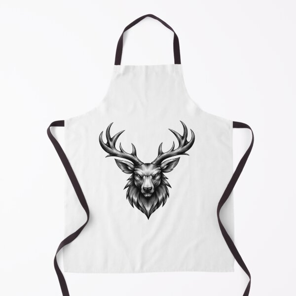 Item preview, Metal Deer Head – Rustic Steel Animal Design designed and sold by GeaSupplyStudio.