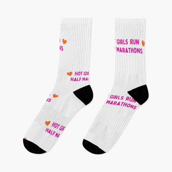 Item preview,  Hot girls run half marathons designed and sold by drinkwaterandbehappy.
