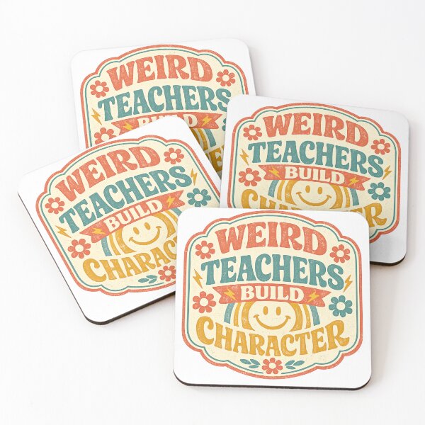 Item preview, Weird Teachers Build Character, Best Teachers  designed and sold by faridman.