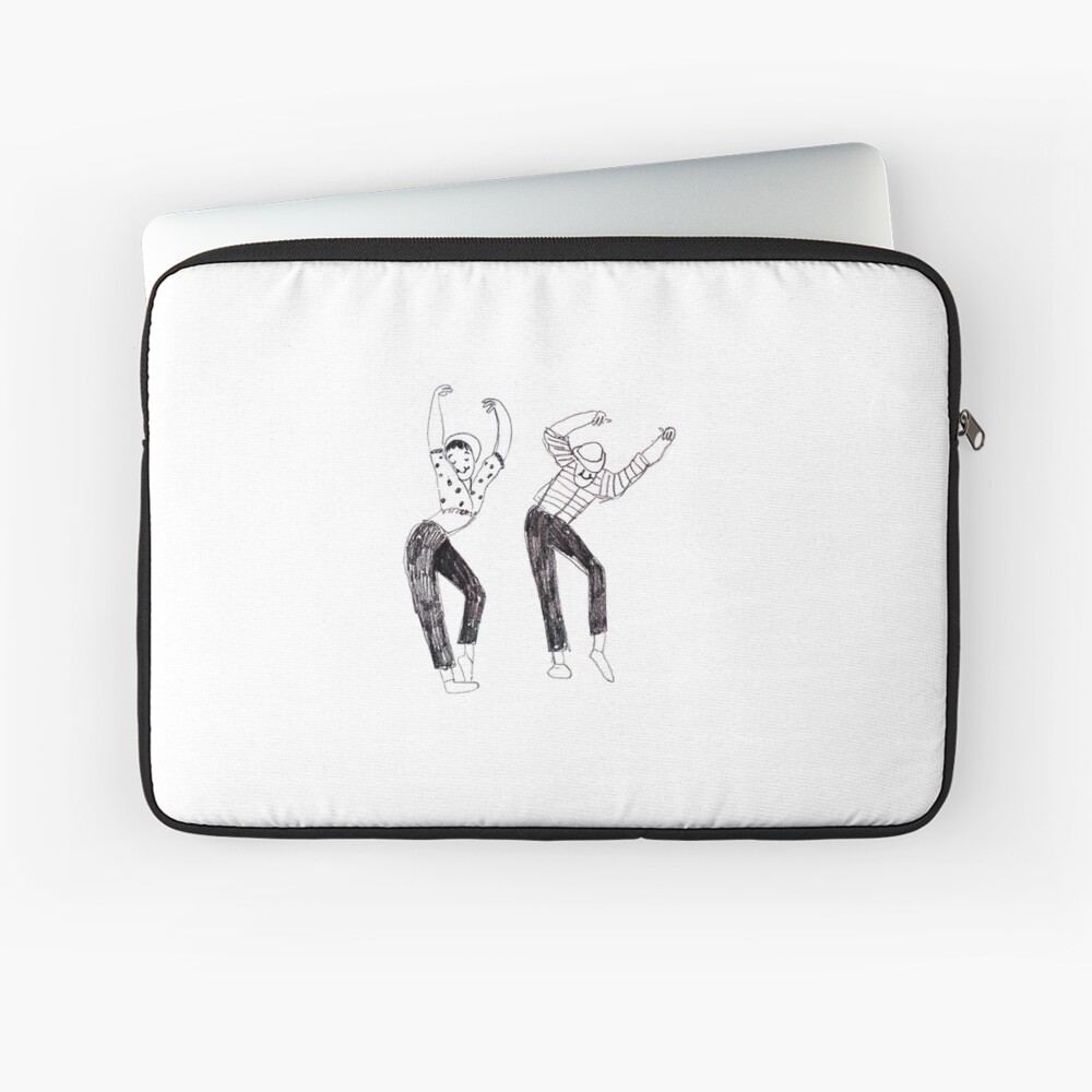 Bob Fosse and Gwen Verdon in Damn Yankees dancing illustration T