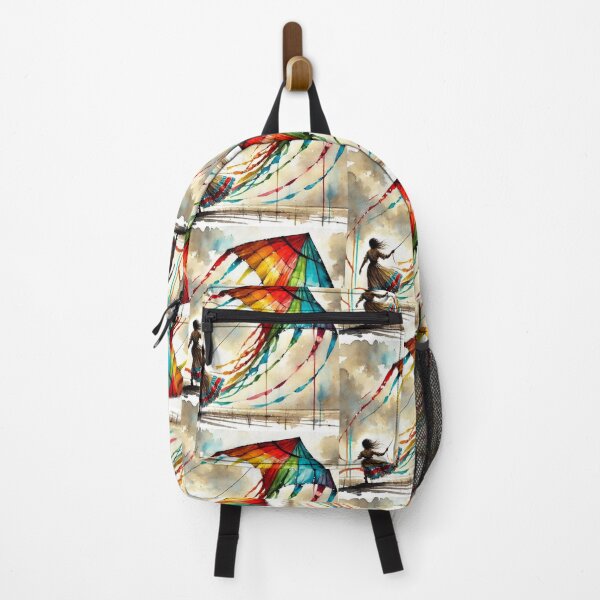 Item preview, Girl Guides Multicolor Flying kite Artwork designed and sold by NivyasArtistry.