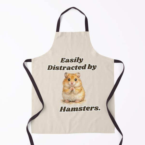 Item preview, Hamster Lover Easily Distracted By Hamsters Cute Hamster Design designed and sold by TheScruffyGoose.